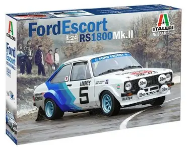 [ ITA-3655S ] Italeri Ford escort rs1800 Mk II Must-Have