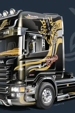 [ ITA-3883S ] Italeri scania r v8 topline imperial Op = Op