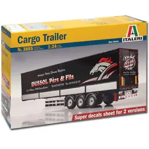 [ ITA-3885S ] Italeri Cargo Trailer 1/24 Uitverkoop