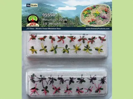 [ JTT95550 ] JTT petunias schaal HO 1/87 Snelle Levering