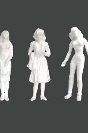 [ JTT97108 ] FIGURE FEM.WHITE 1 100 10ST Finale Uitverkoop