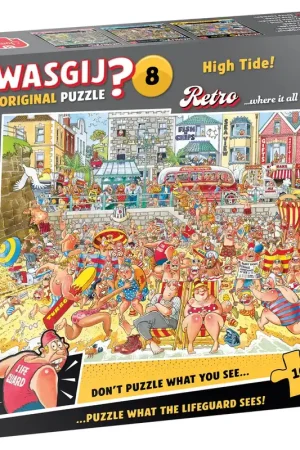 [ JUMBO00579 ] Jumbo Wasgij? Original Puzzle Retro - 8 - Hoogtij - 1000 stukjes Nieuw