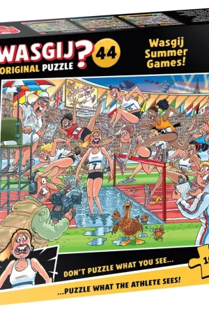 [ JUMBO00587 ] Jumbo Wasgij? Original Puzzle - 44 - Zomerspelen - 1000 stukjes Lage Kosten