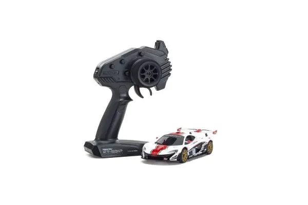 [ K32324WR ] Kyosho mini-z Mclaren P1 GTR (white - red) Hoge Kwaliteit
