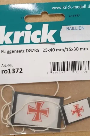 Korting [ KRRO1372 ] Flaggensatz DGZRS 25x40 mm/15x30 mm