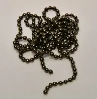 [ M32310 ] Mantua ketting van pareltjes 2.0 mm 1meter Koop Vandaag
