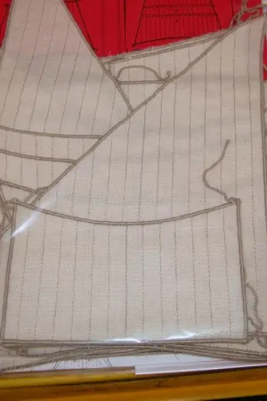[ M34010 ] Mantua gestikte zeilen Soleil Royal Betaalbaar