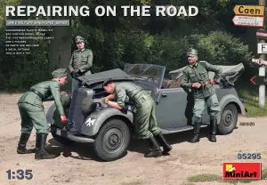 [ MINIART35295 ] Repairing On The Road 1/35 Betrouwbaar