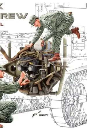 Merkproduct [ MINIART35461 ] Miniart U.S. tank repair crew 1/35