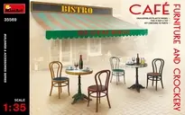 Nu Kopen [ MINIART35569 ] cafe furniture and crockery 1/35