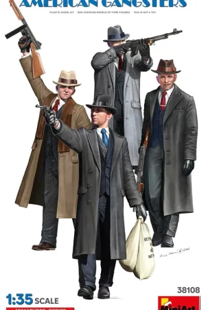 Rechtstreeks Van De Fabrikant [ MINIART38108 ] Miniart American Gangster 1/35