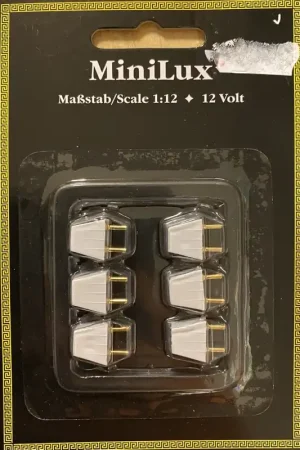 [ MM22050 ] Mini Mundus Miniatuurstekkers, 6 stuks Express Levering