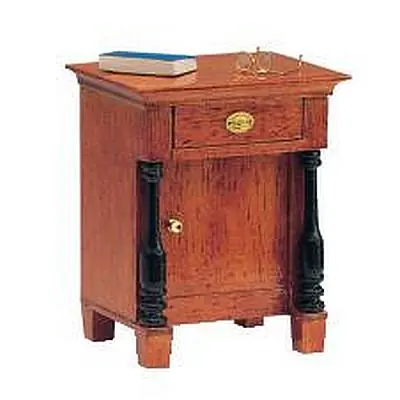 [ MM40101 ] Mini Mundus Biedermeier Nachtkastje (6,5x5x4cm) Exclusieve Aanbieding