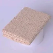 Uitverkoop [ MM50981 ] Mini Mundus Stof - licht beige met patroon (50x29cm)