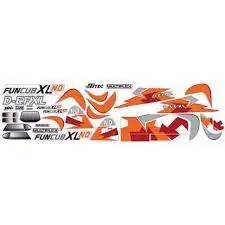 Populair [ MPX1-02053 ] Multiplex Decal Sheet FunCub XL ND