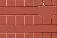 Nieuw [ PL0428 ] Slaters‘plastikard dak leien rood 1/50 18x30cm