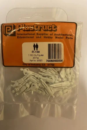 [ PLA93323 ] Plastruct fi-100 Stads Figuren 1/100 (25 stuks) Veilige Betaling