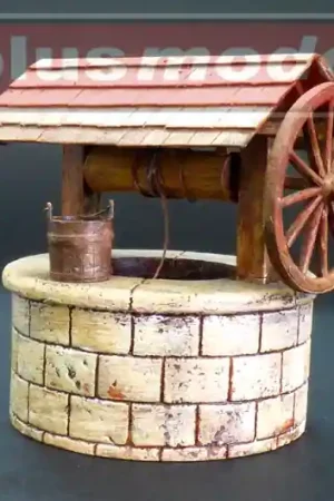 [ PLUSMODEL016 ] Plusmodel Well with Well Winch 1/35 Goedkoop