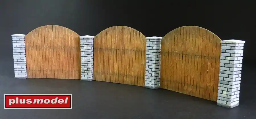 Fabrieksprijs [ PLUSMODEL216 ] Fence with poles 1/35