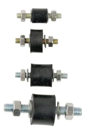 [ RA104-03 ] Raboesch silent blocks / vibration absorbers 10x10mm m4 x 10 4st Seizoensaanbieding