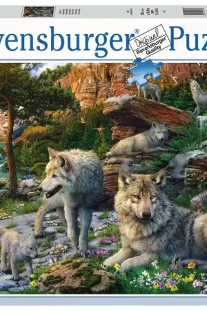 [ RAV165988 ] Ravensburger puzzel Wolven in de lente (1500 stukjes) Dagaanbieding
