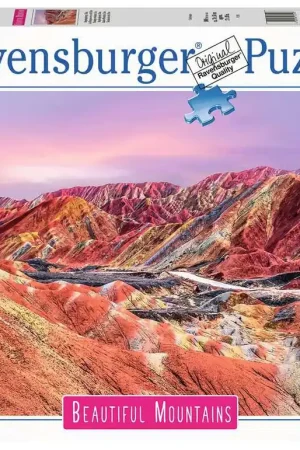 Veilige Betaling [ RAV173143 ] Ravensburger puzzel Regenboogbergen, China (1000 stukjes)