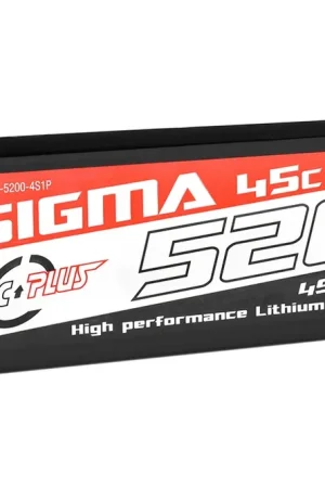 [ RC-G45-5200-4S1P ] RC Plus - Li-Po batterij - Sigma 45C - 5200 mAh - 4S1P - 14.8V - XT-60 Exclusieve Aanbieding