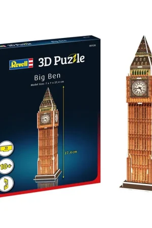 [ RE00120 ] Revell Big Ben 3D Puzzle Nieuw