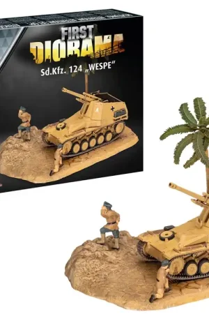 [ RE03334 ] Revell First Diorama Sd.kfz 124 "Wespe" 1/76 Shop Nu