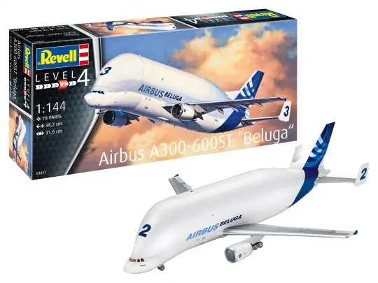 [ RE03817 ] Revell Airbus A300-600ST Beluga 1/144 Goedkoop