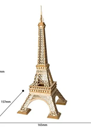 [ ROLIFETG501 ] Rolife Eiffel Tower 3D Wooden Puzzle Alleen Vandaag