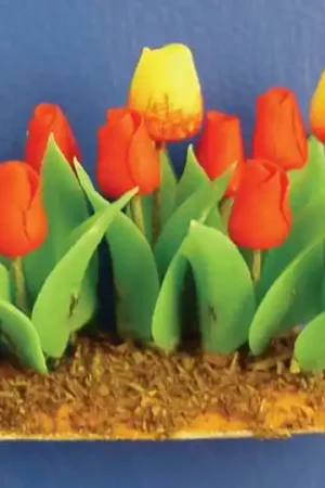 Lage Prijs [ SADD910 ] Streets Ahead Dollshouse Tulpen