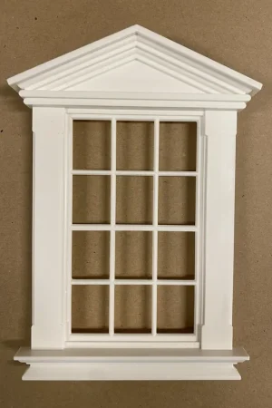 Meest Verkocht [ SADDIY134 ] Streets Ahead Dollshouse Georgisch 12-ruits raam plastic