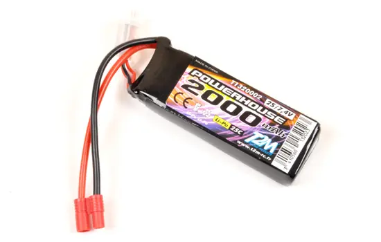 [ T2MT1320002 ] LIPO 7.4 2000 MAH SYMA Bestel Nu