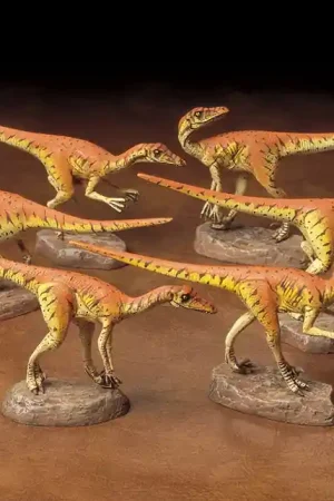 [ T60105 ] Tamiya Velociraptors 1/35 6pcs Alleen Vandaag