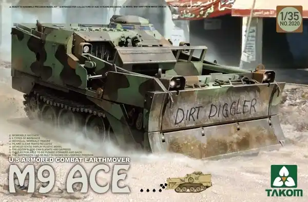 [ TAKOM2020 ] US armored combat earthmover M9 ACE Veilige Betaling