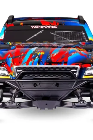Uitverkoop [ TRX-102076-4RNR ] Traxxas MAXX SLASH 6S SHORT COURSE TRUCK - Rock & Roll - trx102076-4RNR