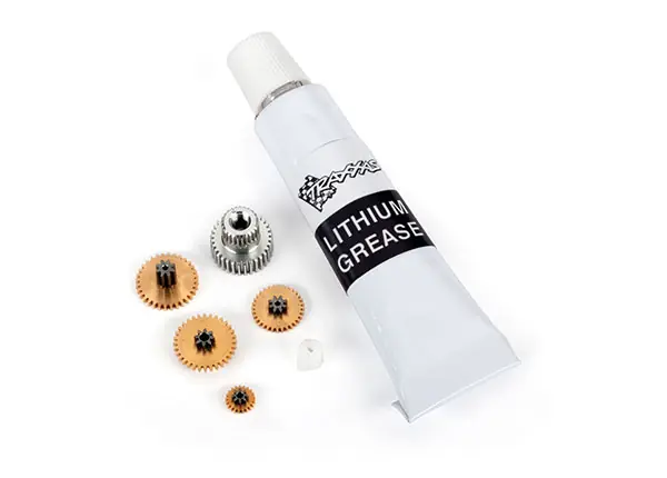 [ TRX-2064R ] Traxxas Gear set, metal (for 2065R waterproof sub-micro servo) - TRX2064R Laatste Kans