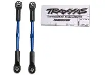 [ TRX-2336A ] Traxxas Turnbuckles, aluminum (blue-anodized), toe links, 61mm (2) (assembled w/ rod ends & hollow balls) (fits Stampede) (requires 5mm aluminum wrench 5477) -TRX2336A Betrouwbaar
