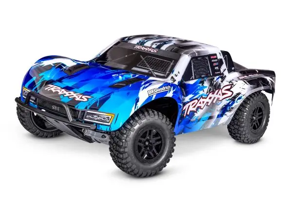 Uitverkoop [ TRX-58434-4-BLUE ] Traxxas Slash 2WD HD VX3 Brushless, BLUE - TRX58434-4-BLUE