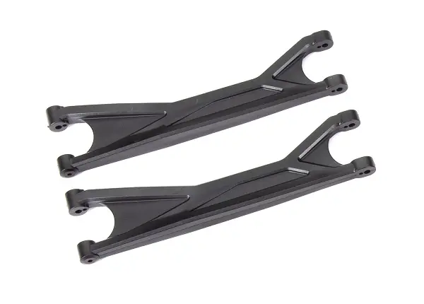 Voordeelprijs [ TRX-7892 ] Traxxas Suspension arms, upper, black (left or right, front or rear) (2) (for use with 7895 X-Maxx® WideMaxx® suspension kit) - TRX7892