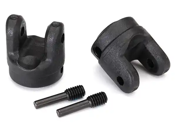Veilige Betaling [ TRX-8658 ] Traxxas yokes, transmission (2)/ 4x15mm screw pins (2) - TRX8658