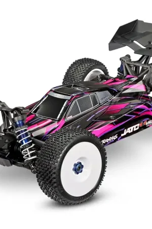 Voordeelprijs [ TRX-90386-4PINK ] Traxxas Jato 4x4 VXL 4S Buggy Pink - TRX90386-4