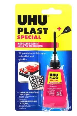 [ UHUPLAST ] UHU PLAST Special 30g met fijne naald Laatste Versie