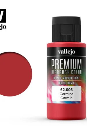 [ VAL62006 ] Vallejo premium airbrush color Carmíne 60ml Voordeelprijs