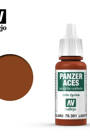 [ VAL70301 ] Vallejo Panzer Aces Light Rust 17ml Shop Nu