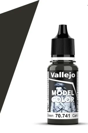 [ VAL70741 ] Vallejo Model Color Cam. Black Green 18ml Actieprijs