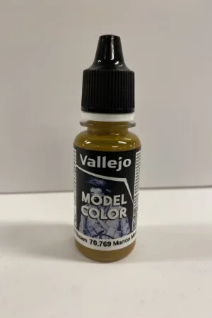 [ VAL70769 ] Vallejo Model Color Mustard Brown 18ml Voordeelprijs