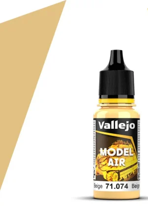 Gereduceerde Prijs [ VAL71074 ] Vallejo Model Air Beige 18ml