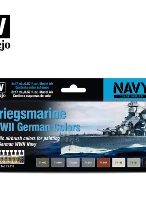 [ VAL71615 ] Vallejo Kriegsmarine WWII german colors Merkproduct